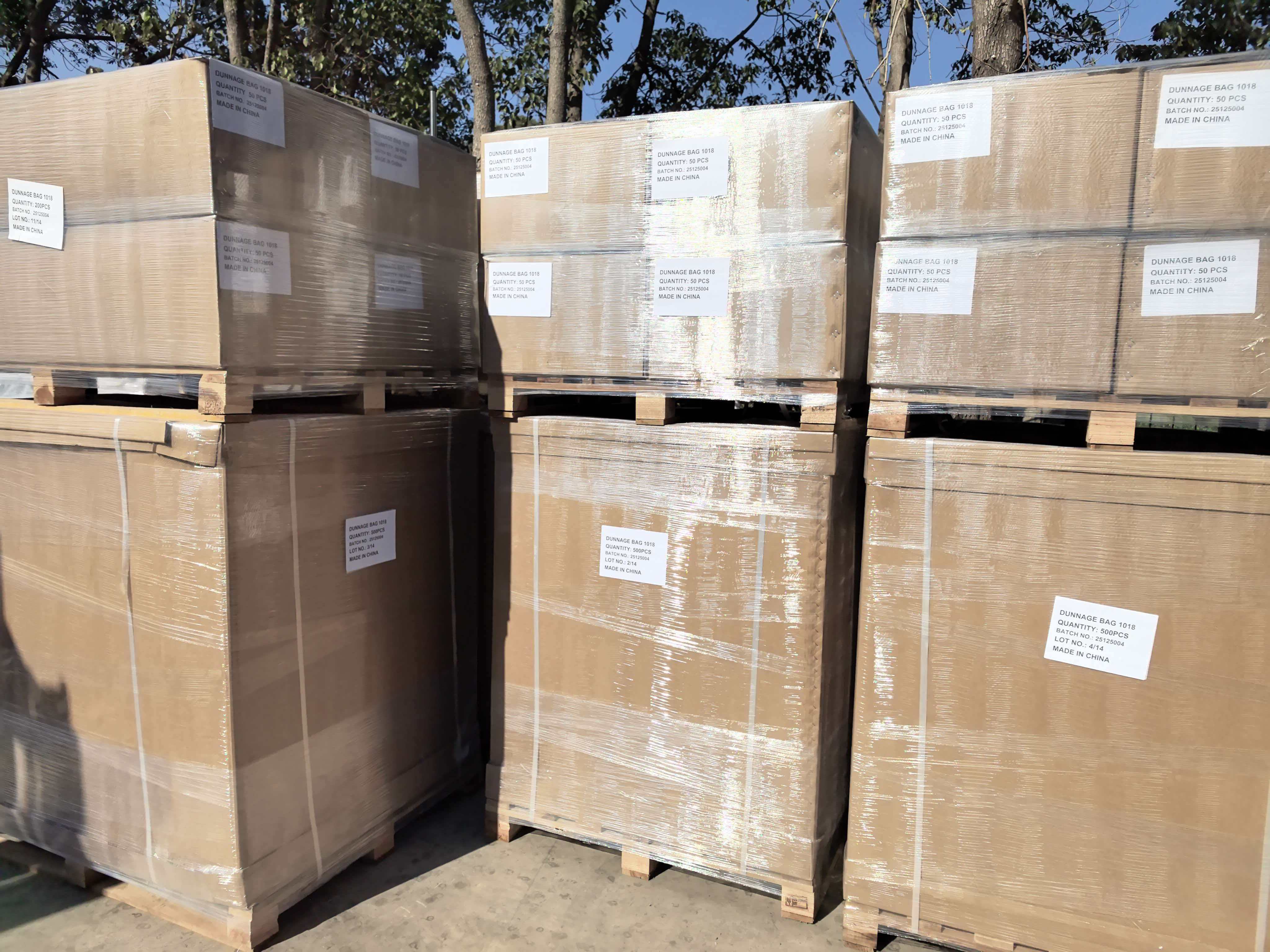 DUNNAGE BAG PACKING